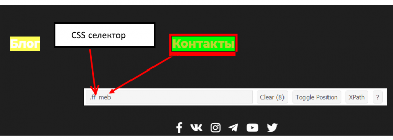 Селектор css что это
